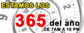 Estamos los 365 dias del año